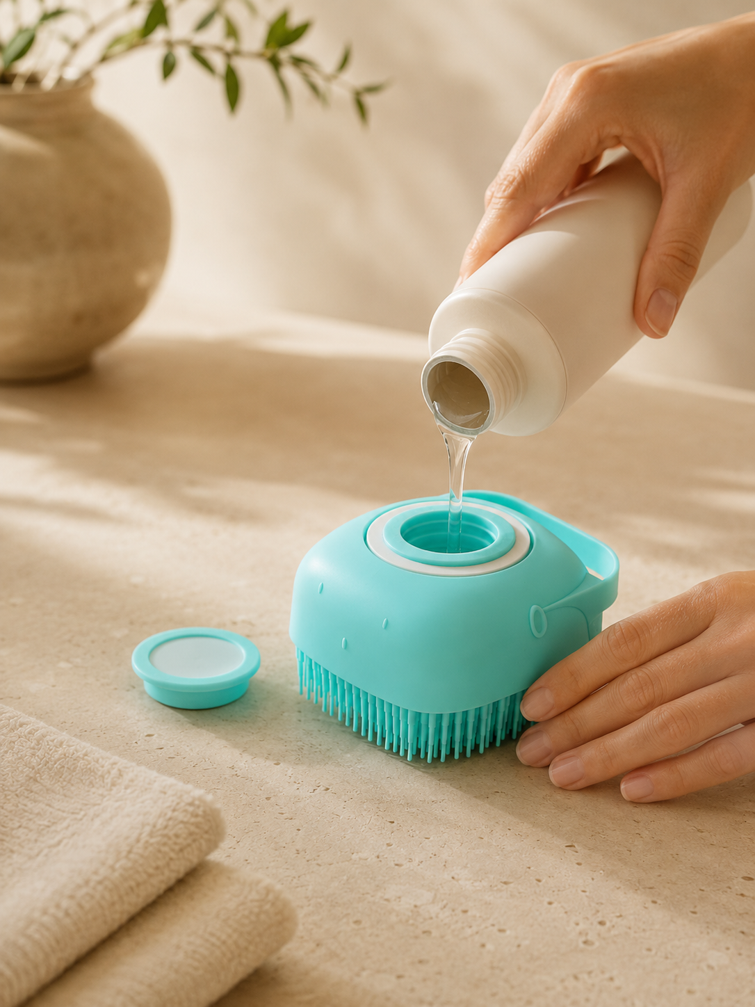MEAWCO Bath Massage Brush